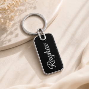 Custom Name Metal Keychain | Personalized Keychain with Name for Men & Women | Wishcrafts